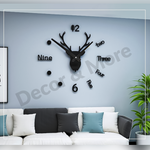 Deer Wall Clock Large 40x40 inches
