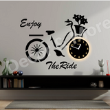 Enjoy the ride clock with rope light